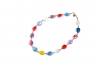 MULTICOLOR AGATE DROPS - Handmade Necklace