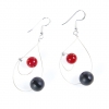 DARK PASSION - Handmade Earrings