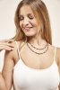 DOTS AND DASHES - Handmade Necklace